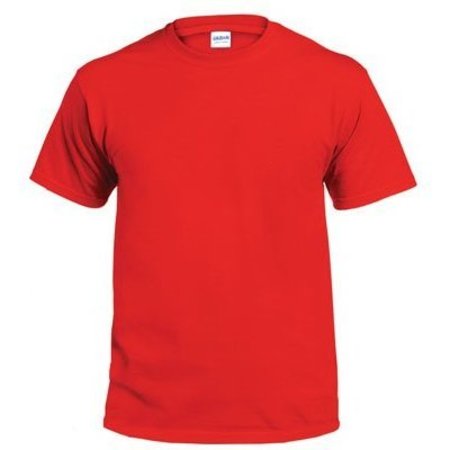 GILDAN BRANDED APPAREL SRL Lg Red S/S T Shirt 298497